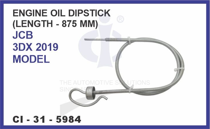 ENGINE OIL DIPSTICK (LENGTH - 875 MM) JCB 3DX 2019 MODEL